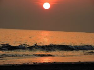 Radha_Nagar_beach,_Havelock_Island,_Andamn,_India-_Sun_set_view